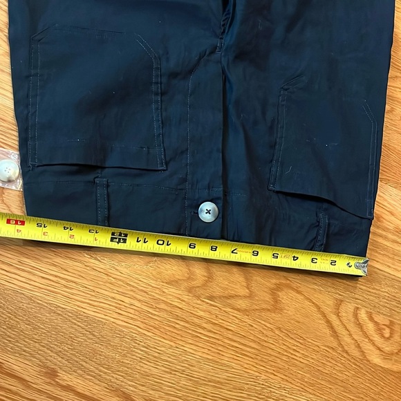 Anthropologie The Colette Cropped Wide-Leg Pants Magic Fabric Size 31 NWT READ - Picture 7 of 16